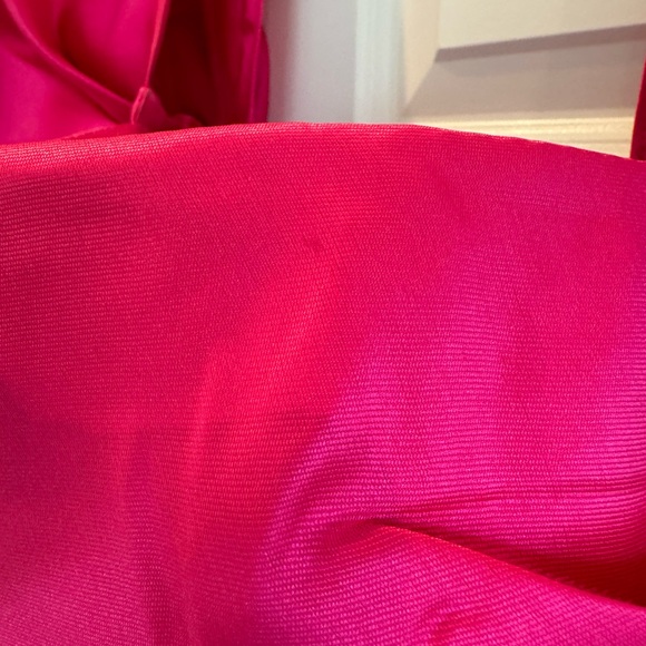 Pink of the shoulder formal dress size Large - Picture 3 of 6